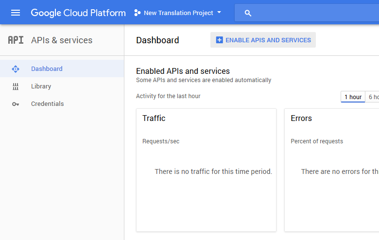 Generate Google Translate API Key - TranslatePress